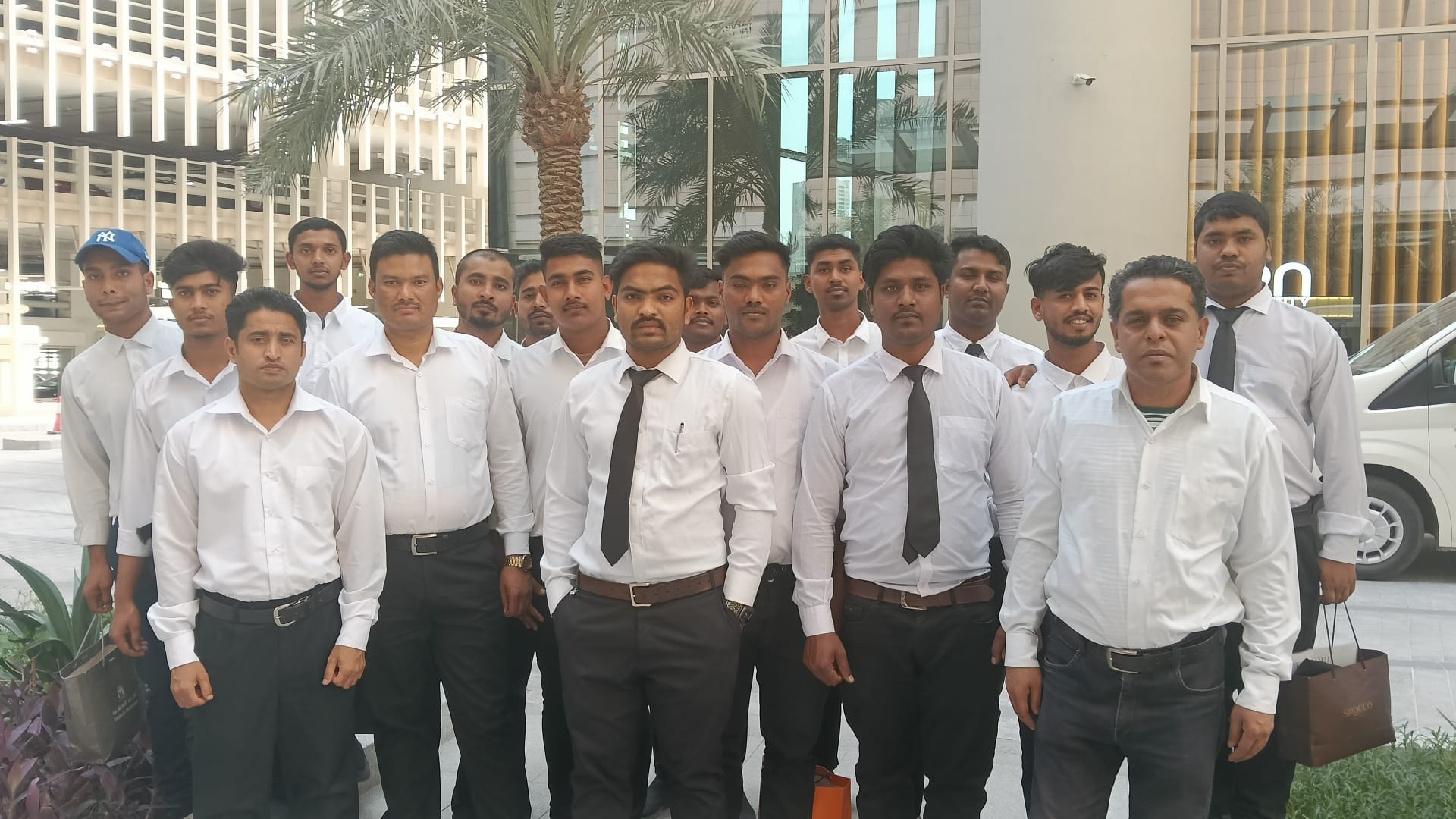 Large ABRAR Diamond manpower team in formal attire